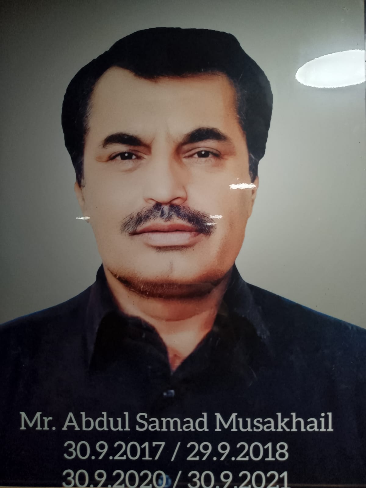 Mr. Abdul Samad Musakhail